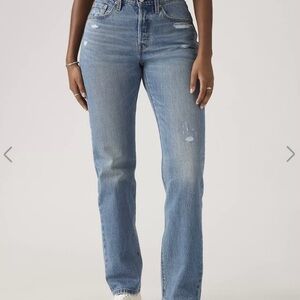 Levi's Light Blue Straight Leg Women's Jeans